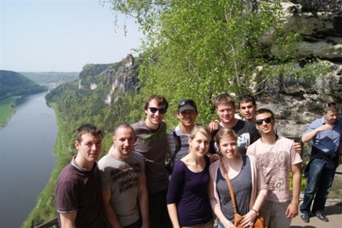 Studijní pobyt Tomáše Haufa v Německu