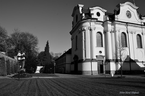 Návštěva břevnovského kláštera