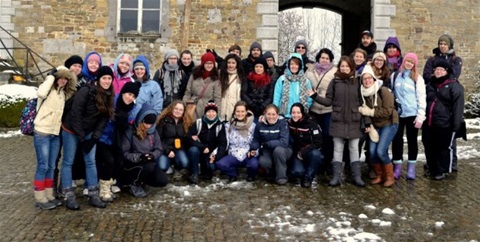 Studijní pobyt Radky Capicarové v Belgii