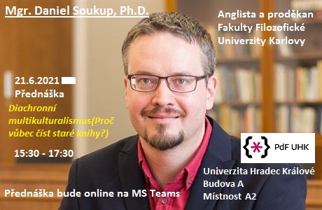 Přednáška Daniela Soukupa 21. 6. 2021