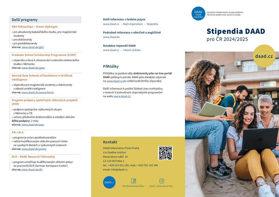 (Německá) stipendia DAAD