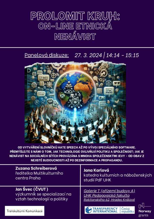 PROLOMIT KRUH: on-line etnická nenávist – panelová diskuze