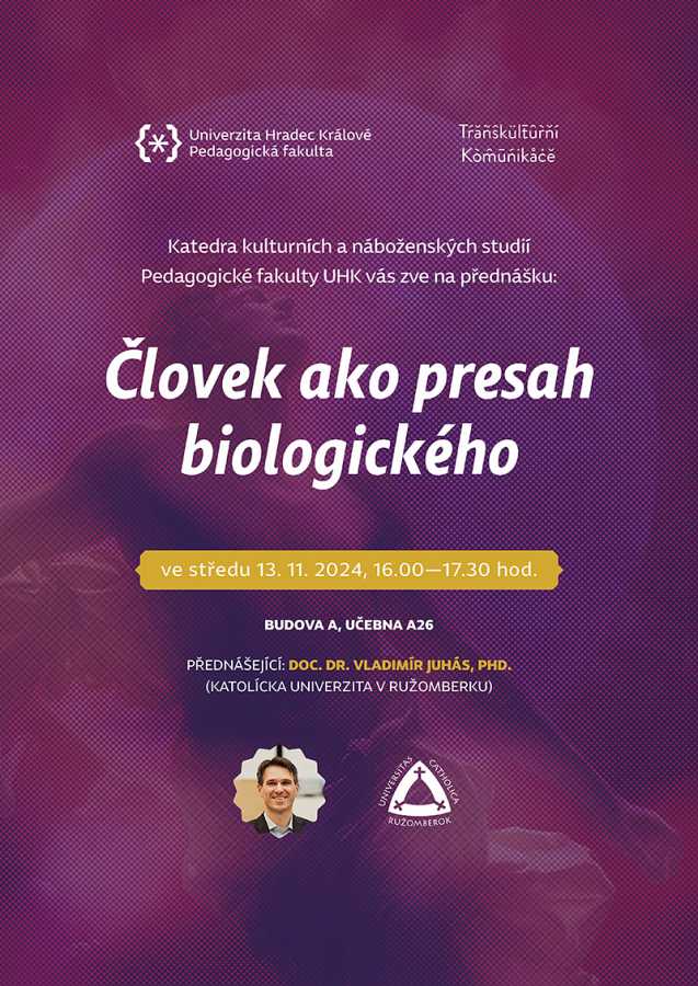 2 přednášky docenta Vladimíra Juháse z Katolícke univerzity v Ružomberku