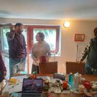 Seminář doktorandů TK a zakončení ročníku v Hořiněvsi u doc. Hojdy