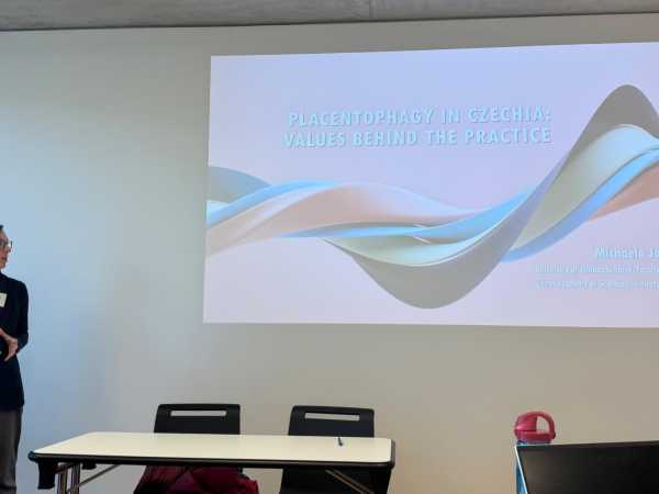 Michaela Jaterková na konferenci v Lausanne představila svůj magisterský projekt