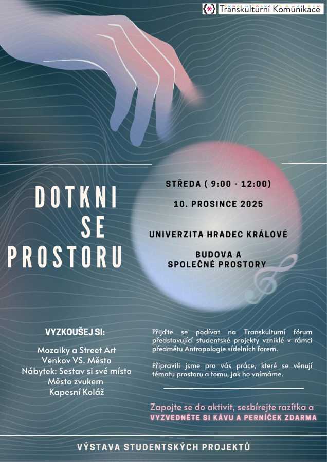 Dotkni se prostoru – studentský projekt