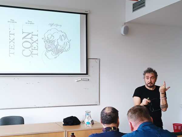 Momentky z přednášky dr. Matteo Bortoliniho na téma život a práce Clifforda Geertze