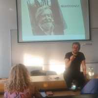 Momentky z přednášky dr. Matteo Bortoliniho na téma život a práce Clifforda Geertze