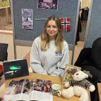 Kristýna Štěpová na University International Day 2025 v barvách Norska