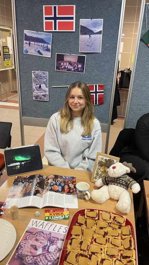 Kristýna Štěpová na University International Day 2025 v barvách Norska