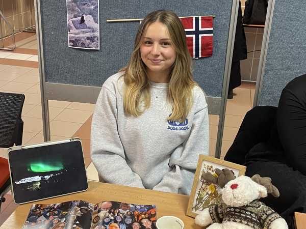 Kristýna Štěpová na University International Day 2025 v barvách Norska