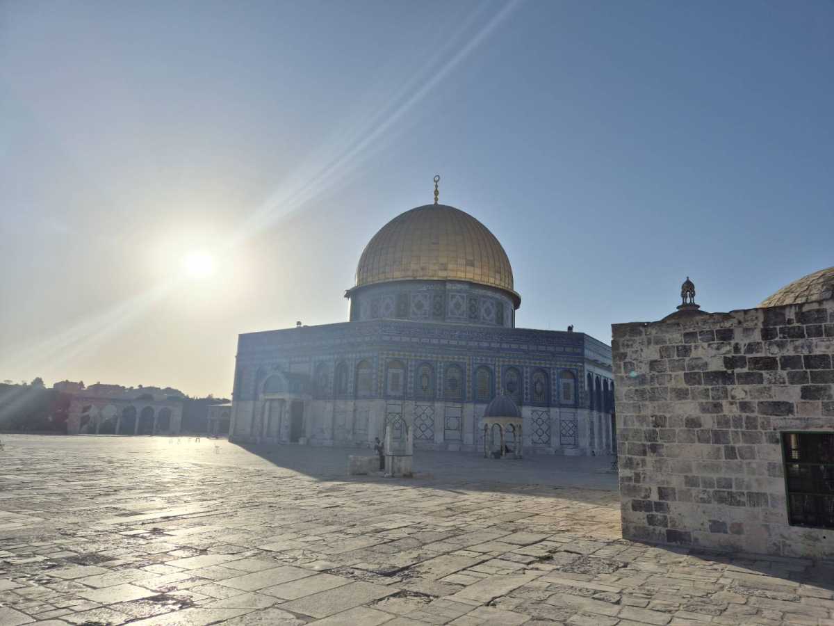 Pozdrav z Jeruzaléma od studentky Ludmily Hamplové