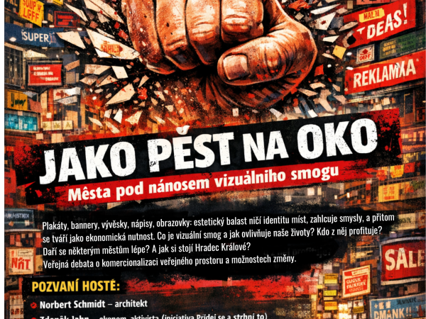 JAKO PĚST NA OKO: MĚSTA POD NÁNOSEM VIZUÁLNIHO SMOGU